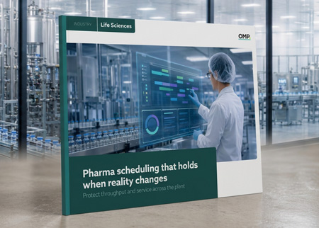 Why pharma schedules fail before lunch - build schedules that hold when reality changes